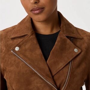 Quince Tan Leather Jacket